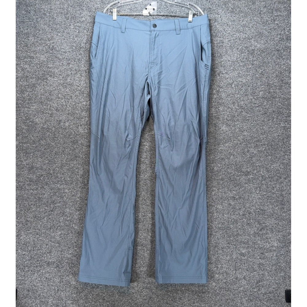 Stio Rivet Pant Mens 35 Blue Tech Stretch Outdoor Chino Performance Stretch Pant